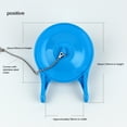 thumbnail image 1 of Onever 3-inch Universal PVC Toilet Flapper with Stainless Steel Chain Toilet Tank Flapper, 1 of 8