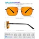 thumbnail image 4 of Gafas bloqueadoras de luz azul ANYLUV para hombre/mujer, 4 of 7