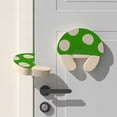 thumbnail image 1 of pstuiky Tope de puerta seguro a prueba de manos a prueba de viento para dormitorio de bebé cerradura a prueba de reversa a prueba de portazos protección con clip para puerta a prueba de manos, 1 of 6
