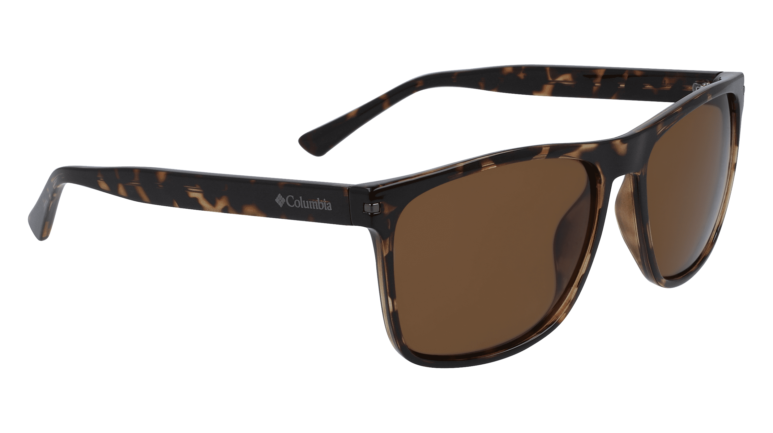 Columbia Boulder Ridge C550SP_240 Square Sunglasses with Shiny Tortoise Frame & Brown Polarized Lens