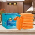 thumbnail image 5 of Miracle Microfiber Kitchen Sponge by Scrub-It - Non-Scratch Heavy Duty Dishwashing Cleaning sponges- Machine Washable- (Orange), 5 of 8