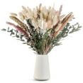 thumbnail image 6 of 85PCS Dried Flowers Bouquet for Decoration, Dried Pampas Grass Decor, Dried Reed Flowers for Boho Home Living Room Wedding Floral Arrangements Table Decor, 6 of 8