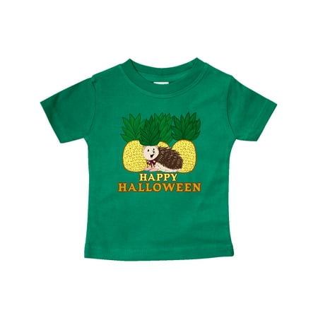 

Inktastic Happy Halloween Hedgehog with Pineapple Gift Baby Boy or Baby Girl T-Shirt