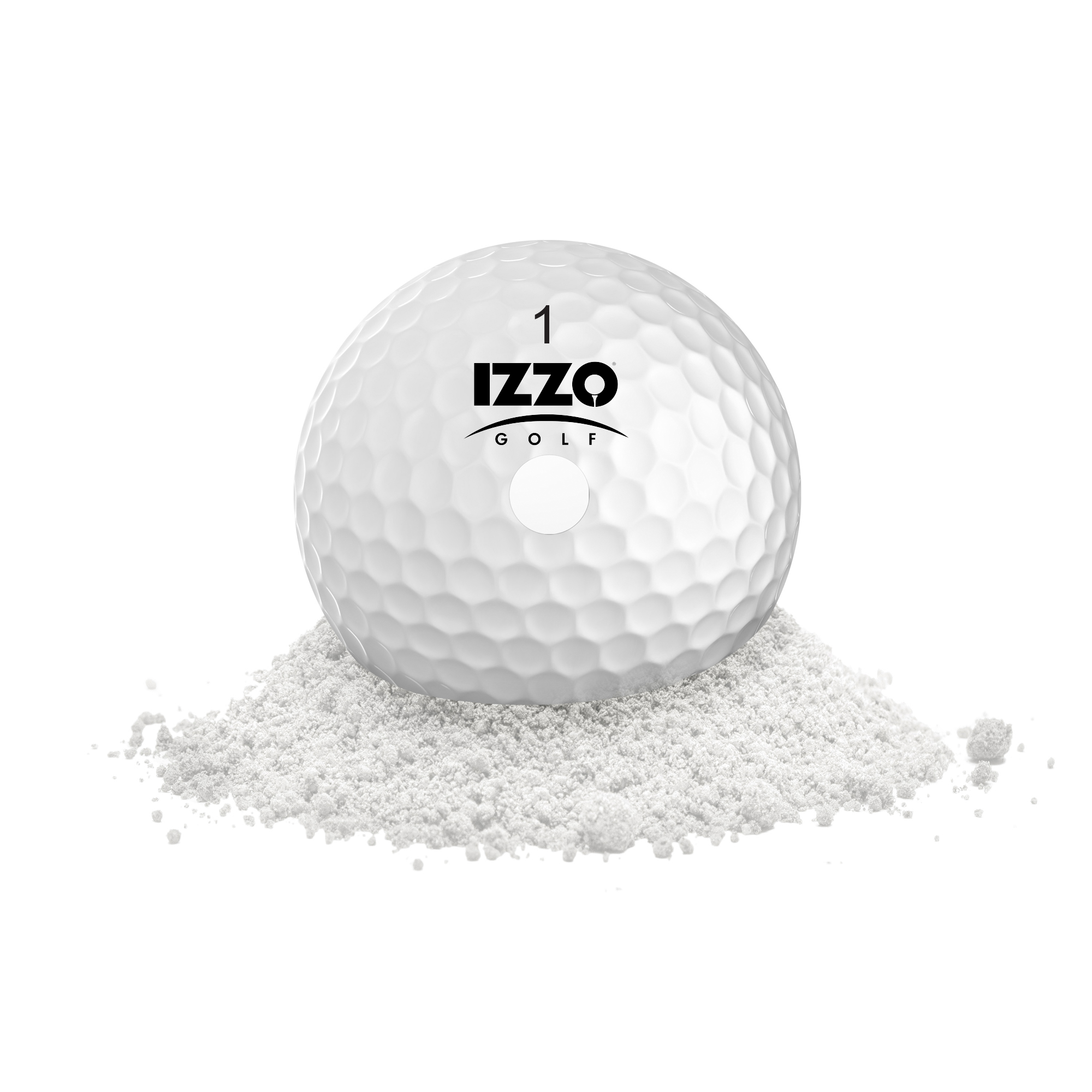 IZZO Golf Exploder Prank Golf Balls, 4 Pack White photo 2