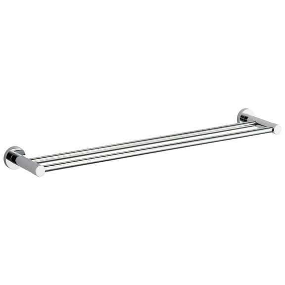 Delta IAO20128 Lilah 24" Stainless Steel Bath Double Towel Bar (Chrome)