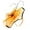 Orange, variant on erfcxs Women Girl Fascinators Hair Clip Hairpin Hat Wedding Tea Party