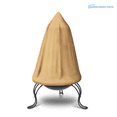 thumbnail image 2 of Patio Chiminea Outdoor Fire Pit Cover - Outdoor Patio Fire Pit Washable - Heavy Duty Furniture 38 Inch Barstool Chair Cover, 2 of 5