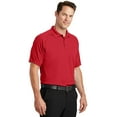 thumbnail image 4 of Sport-Tek T475 Mens Dry Zone Raglan Polo T-Shirt, True Red - 4XL, 4 of 6