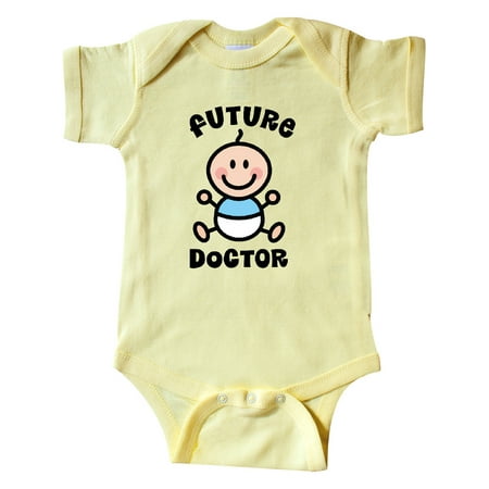 

Inktastic Future Doctor Gift for Boy Gift Baby Boy Bodysuit