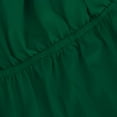 thumbnail image 6 of Tuphregyow Summer Women's Deep V neck Flared Sleeve Jumpsuit Dress, Casual and Relaxed Fit with Pleats and Elastic Waist, Flowy Romper for Comfortable Beach Style Green XL, 6 of 6