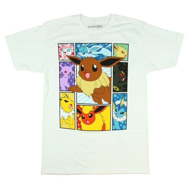 Marvel - Pokemon Elements Of Eevee T-shirt - Walmart.com - Walmart.com