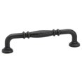 thumbnail image 1 of Emtek 86102MB 4 in. Center to Center Tuscany Ribbed Cabinet Pull, Medium Bronze, 1 of 1