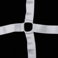 thumbnail image 5 of Tirantes de cama de sábana Sunnimix Ajustables entrecruzados Color blanco, 5 of 5