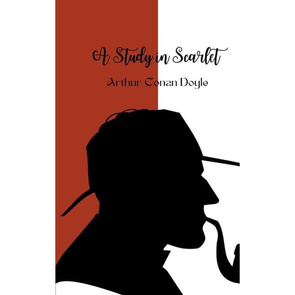 A Study in Scarlet (Annotated), (Paperback)