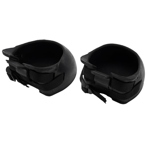2 Pcs Rubber Horse Hoof Boots Non Slip Horse Hoof Protection Shoes Hoof Guards