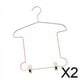 thumbnail image 1 of Porta prendas,Organizador de armario con percha para exhibir prendas,Vestido para niños y niñas,traje de baño portátil,Exhibidor de ropa,abrigos,ropa de playa,Perchero para ropa en el, 1 of 8
