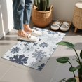 thumbnail image 4 of Blue Christmas Snowflake Pattern Door Rugs,Washable Non Slip Door Mats Indoor,Decorative Door Mats,Entry Mat Indoor for Entrance,Bedroom,Kitchen,Bathroom,16"x24", 4 of 6