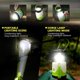 thumbnail image 2 of Linternas de camping, linternas led recargables, 10 + horas de duración, linterna led recargable USB, luz de trabajo portátil retráctil para acampar, huracán Feliz Sencillez, 2 of 5