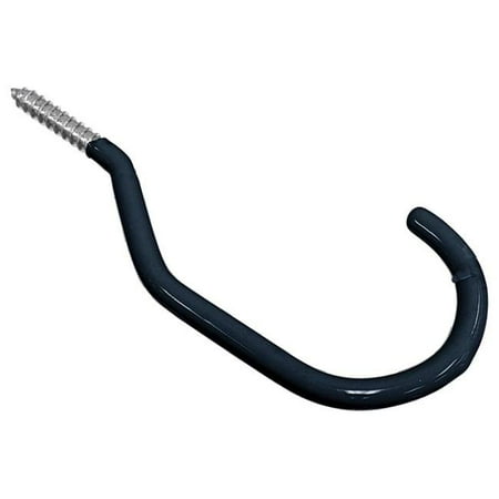 

Hillman Group 852703 Flagged - Bike Hook Black Vinyl