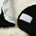 thumbnail image 4 of Newborn Baby Winter Fleece Warm Sleeping Bag Cotton Pure Color Swaddle, 4 of 5