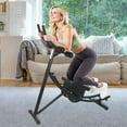 thumbnail image 7 of BIGTREE Ab Machine Core Abdominal Trainer Strength Training Crunch Coaster Machine Height Adjustable Black, 7 of 7