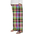 thumbnail image 2 of Pantalones largos de franela a cuadros, térmicos, casuales, de moda, para niños y niñas., 2 of 5