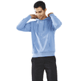 thumbnail image 5 of NORTHYARD Pullover Hoodies for Men with Long Sleeve Cotton Casual Sweatshirts Blue Bell M, 5 of 8