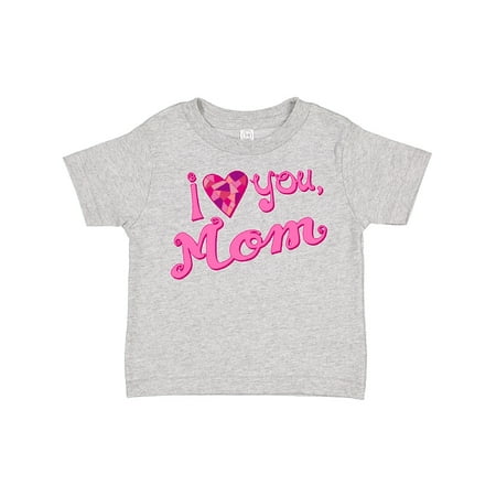 

Inktastic I Love You Mom- in Pink Gift Toddler Boy or Toddler Girl T-Shirt