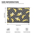 thumbnail image 3 of Cauagu Banana for Tyvek Makeup Bag,Reusable Travel Cosmetic Bag Women Organizer Toiletry Bag Birthday,Gifts for Women Girlfriend Mom Teacher 6.5’’*8.9’’, 3 of 7