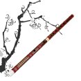 thumbnail image 1 of Chinese Musical Instrument Traditional Handmade Dizi Bamboo Flute In D E F G Key Tone, 1 of 9