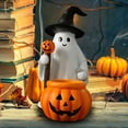 thumbnail image 2 of Stijggn Halloween Figurines Halloween Decorations Indoor Resin Ghost Sculpture Statue Cute Halloween Decorations Spooky Decor for Desk Tabletop Centerpieces, 2 of 7