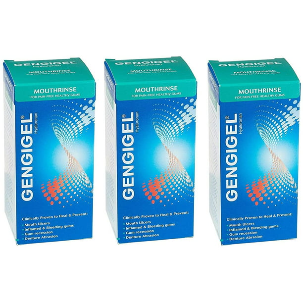 leven alarm Fluisteren Gengigel Mouthwash 150Ml - X 3 Pack Savers By Brand Gengigel - Walmart.com  - Walmart.com