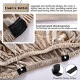 thumbnail image 4 of Fundas para sillas de comedor, funda protectora para sillas elásticas de terciopelo triturado,, 4 of 5