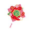 thumbnail image 4 of balikha Chinese New Year Decorations 2025 Door Stickers Home Gifts Holidays Accessories with Bless Words Ornament for Lunar New Year, 4 of 9