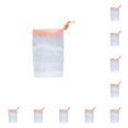 thumbnail image 3 of Advancent Gel Jabón Bolsas Limpiador facial Baño Burbuja Red Cuerpo Hecho a mano Naranja 10piezas, 3 of 6