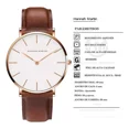 thumbnail image 2 of 2 Relojes Hombre Pack Hannah Martin Minimal Leather Diseños, 2 of 8