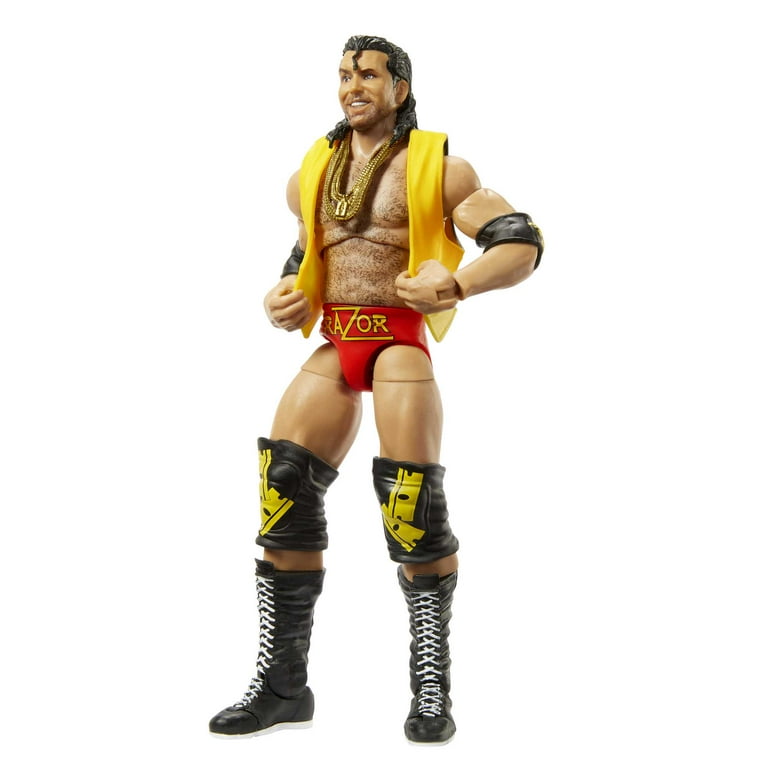 WWE Ultimate Edition Razor Ramon Action Figure with Accessories, Posable Collectible (6-in) WWE Ultimate Edition Razor Ramon Action Figure with Accessories, Posable Collectible (6-in)