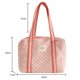 thumbnail image 3 of Bolsa de pañales de algodón, de mamá suave para mujer, regalos de mamá con estampado de dibujos animados (rosa) Ehuebsd Para Estrenar, 3 of 8
