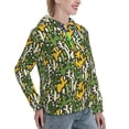 thumbnail image 6 of Lsque Cactus 4 Pattern Casual Women's Hoodie,Hooded Sweatshirt with Kangaroo Pocket,Pullover Hoodie with Eye-catching Drawstrings-Small, 6 of 7