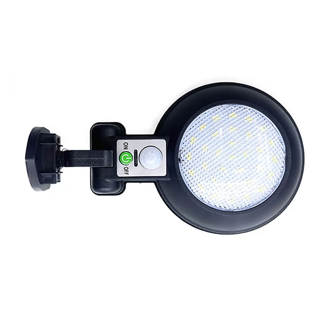 Luz solar de pared para exteriores, luz de pared solar para exteriores, luz solar con sensor de movimiento, luz de movimiento solar LED para exteriores, confiable y duradera Jadeshay A