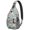 Men', variant on Science Lover Science Rules Scientist Laboratory Travel Sling Backpack Small Lightweight Anti-theft Bag