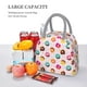 thumbnail image 5 of Fotbe Donut Bolsa de Almuerzo con Estampado, Lonchera Aislada, Contenedor de Comida Reutilizable Tipo Cooler a Prueba de Fugas, 5 of 6