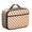 Orange and White, variant on Orange and White Checkered Pattern Insulated Lunch Bag Teens,Bento School Lunch Bag for Teens for Work,Picnic or Travel 10.6x7.7x4.3 Inches,12 Can Capacity