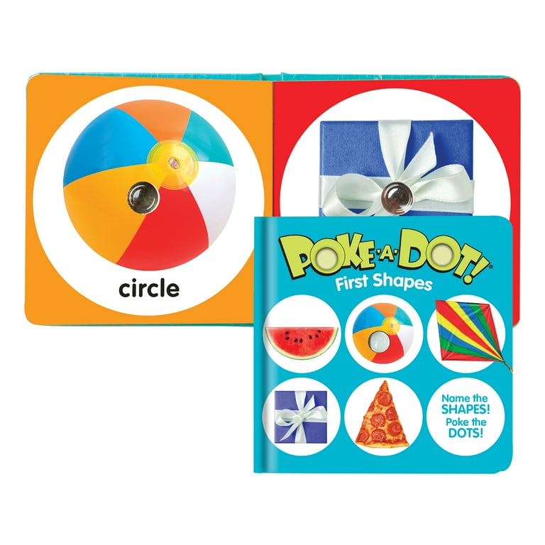 Melissa & Doug Fun Preschool Kids Poke-a-Dot: First Shapes