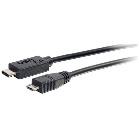 UPC: 0757120288527 | C2G 28852 USB 2.0 USB-C to USB Micro-B Cable M/M for Phones  Laptops  Tablets  Chromebook Pixel  Samsung Galaxy TabPro S  LG G6  Apple Macbook  Black (10 Feet  3.04 Meters)