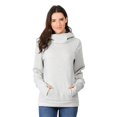 thumbnail image 2 of asdoklhq Maternity Clothes for Women,Nursing Long Sleeves Hooded Breastfeeding Hoodie Sweatshirts, 2 of 8