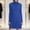 Blue, variant on jtjvou Women's Mini Dress Elegant Long Sleeve Turtleneck A Line Summer Dresses Comfy Solid Color Fashion Dress Blue XXXXL
