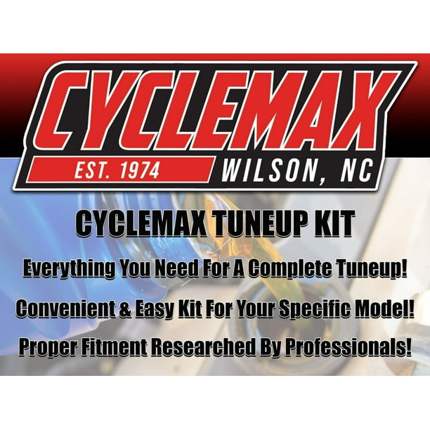 Cyclemax Full Synthetic Tune Up Kit w/ Plugs fits 2007-2008