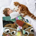 thumbnail image 2 of Super Sema Throw Blanket Gifts for Fans Lover Girls Boys Women Present Hoodie Him Bed 60"x80", 2 of 6