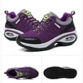 thumbnail image 6 of Mostsola Sneakers for Women Slip on Sock Shoes with Arch Support Knit Mesh Platform Walking Shoes, 6 of 7